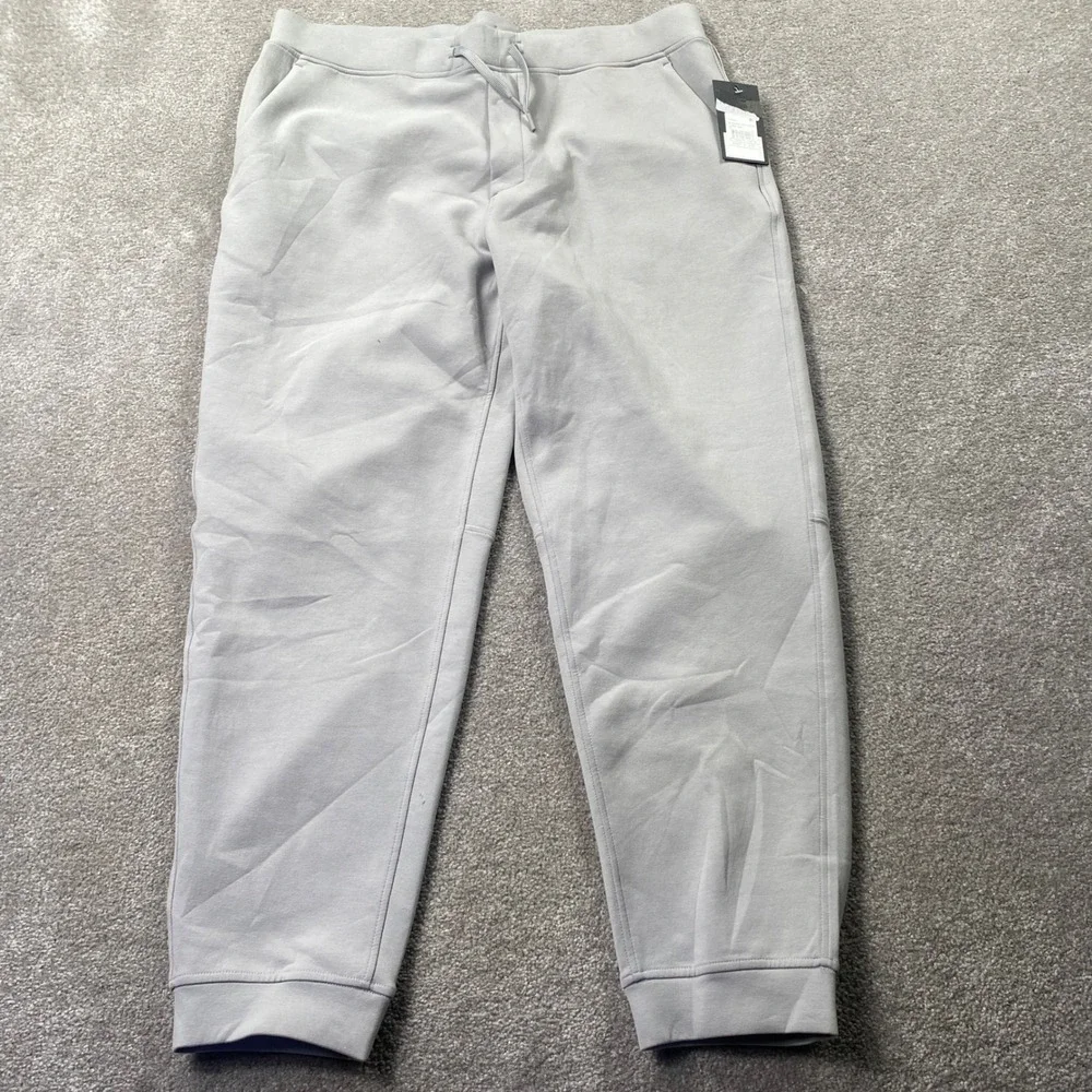Public Rec Midweight Tech Jogger Mens XXL Grey TTPT024 Drawstring Cuffed Pants